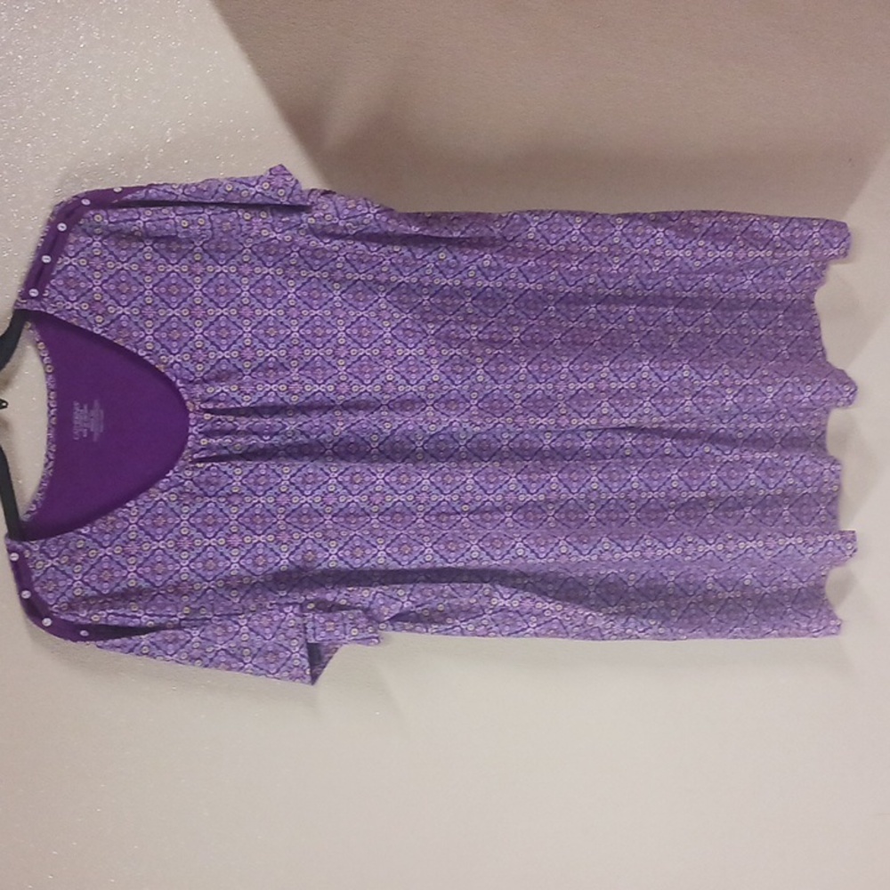 NWOT Catherine's Sleepwear nightgown womens size 3X 26 28w flora